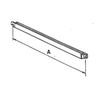 Aluminium Trgerholm 1300mm